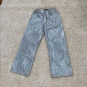 Kids Silver Pants